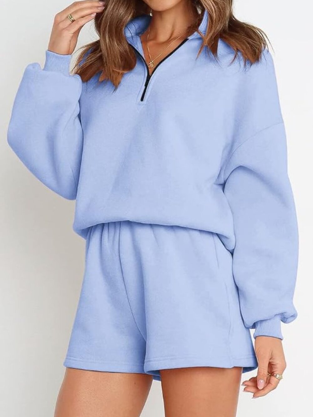 AUTOMET Fleece V Neck Loungewear